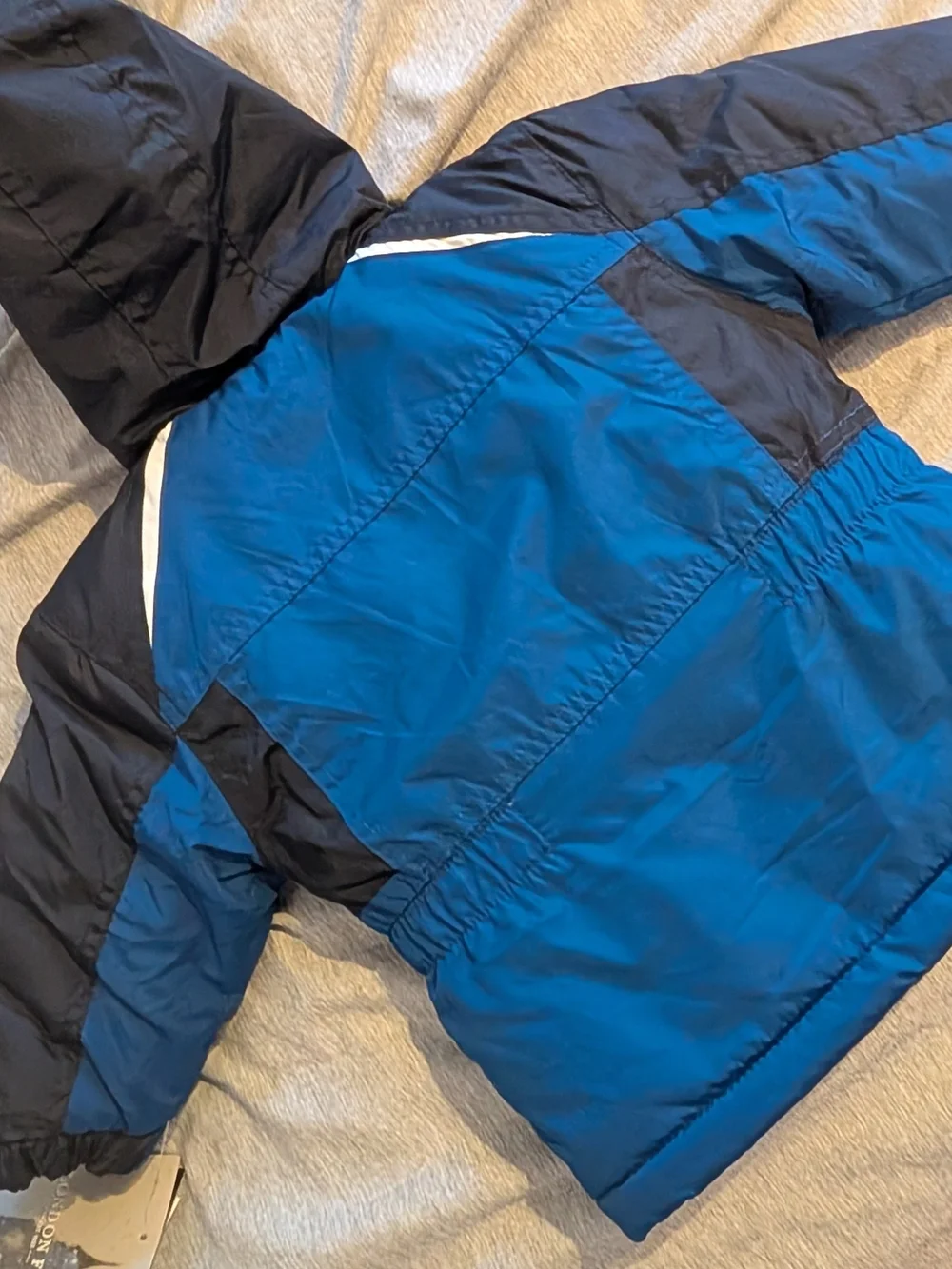 London Fog Blue and Navy Kids' Winter Snow Jacket Set